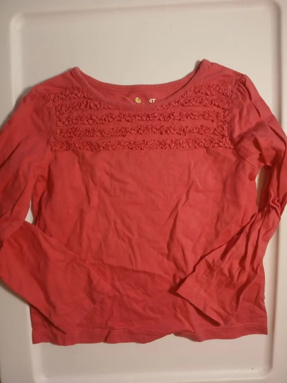 Jumping Beans 4T Pink Long Sleeve T Shirt